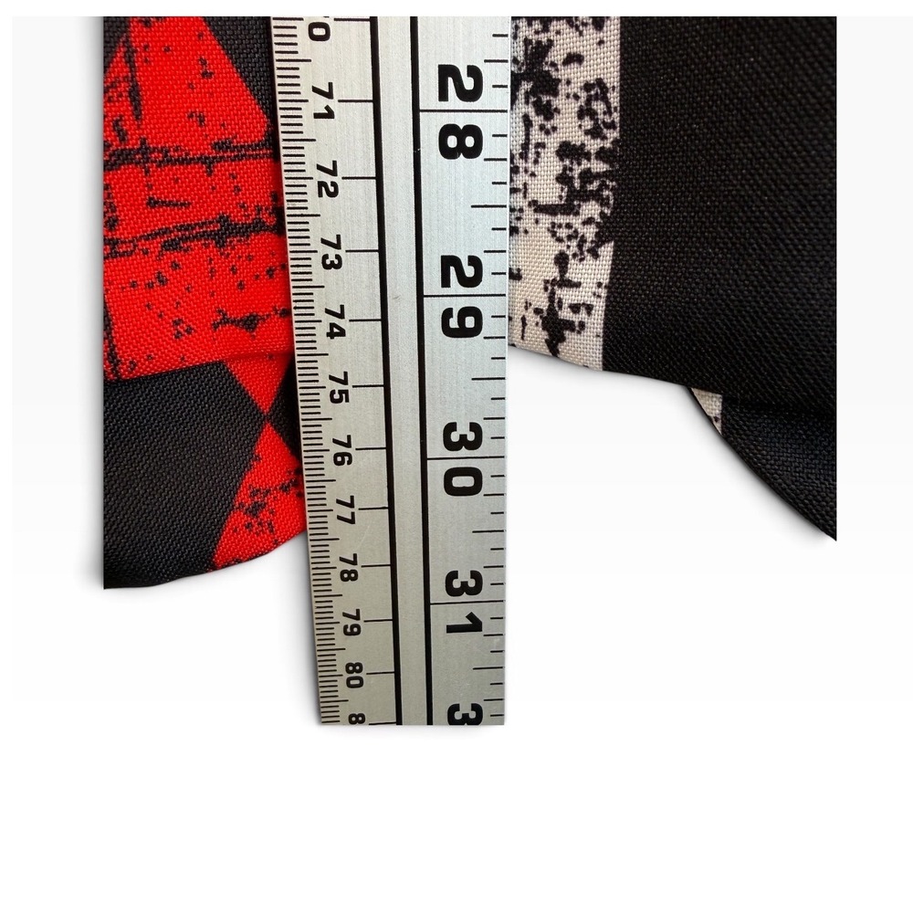 Spirit Halloween Twisted Circus Suit M Red Black White Harlequin 3 pieces - Picture 5 of 14